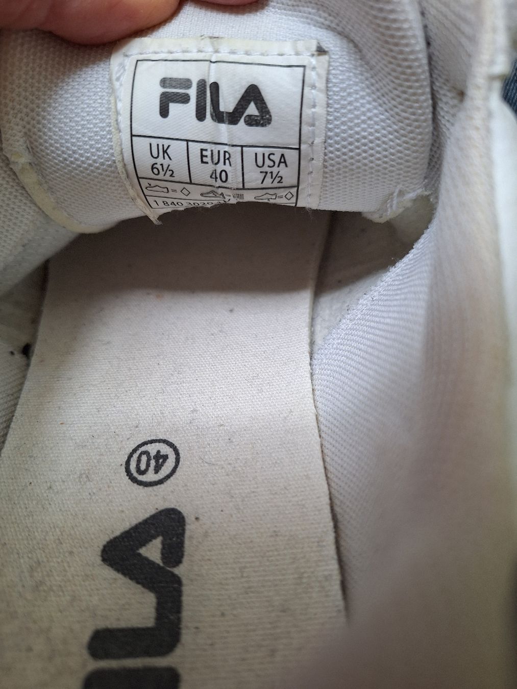 Fila Scarpe per ragazzi: Fila Turnschuhe Weiss Gr. 40 – Usato da Utzigen venduto da Velvet8 4