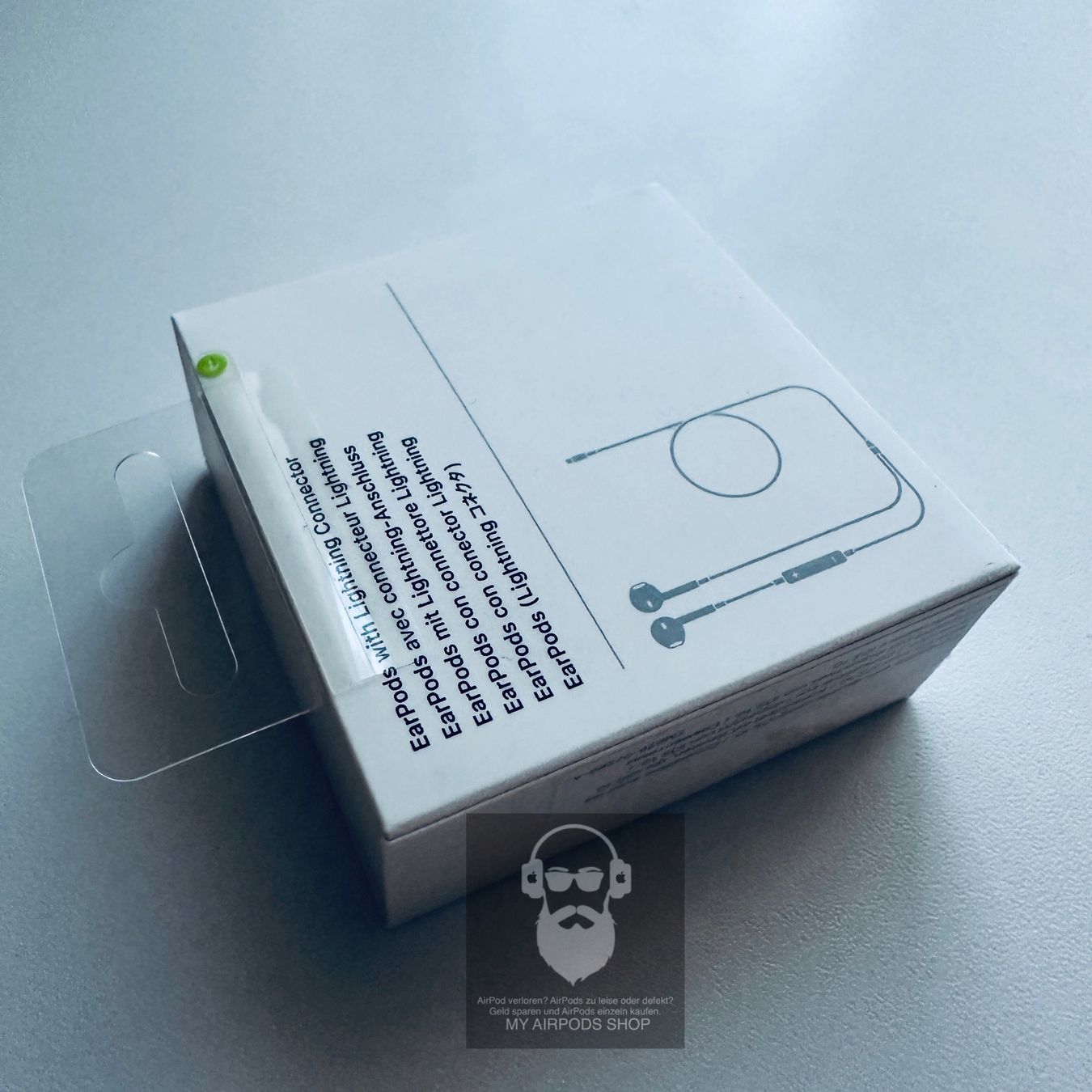 Apple Cuffie: Original Apple EarPods Kopfhörer mit Lightning Connector – Nuovo e nell'imballaggio originale da Basel venduto da MY.AIRPODS.SHOP 7