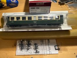 Bemo 3260104 Rhb B 2224 Stahlwagen neu !!!!! Rarität!!!!!!!!