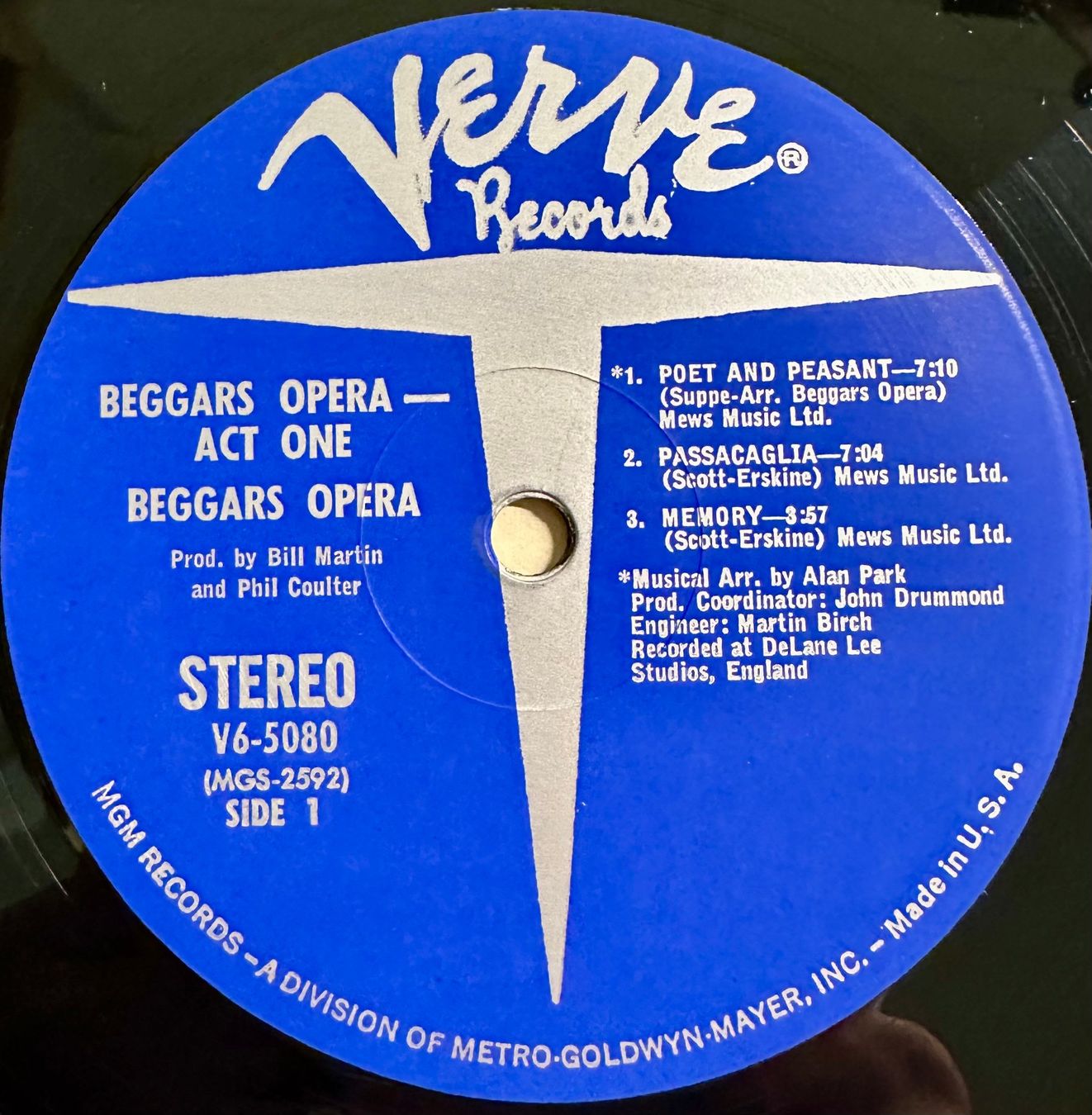 Dischi in vinile: Beggar's Opera - Act One // LP: VG+; Sleeve: VG+ – Usato da Zürich venduto da saltbee 3