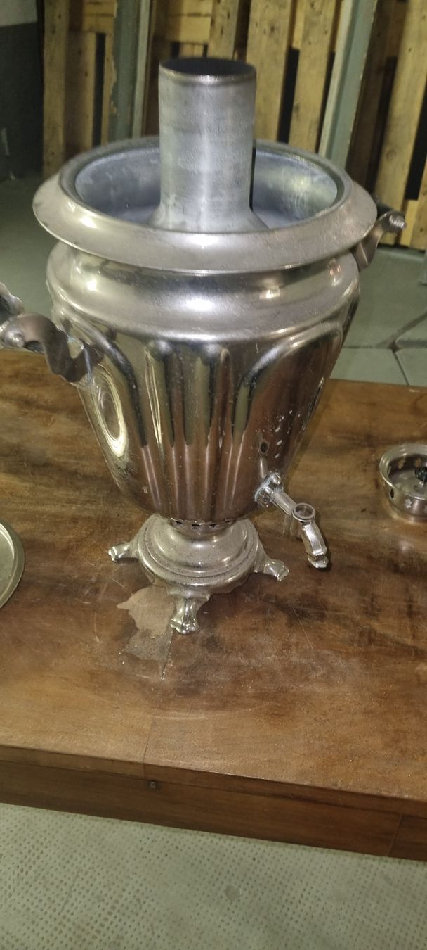 Teiere: Samowar Tee Kaffee Wasser  BASTLEROBJEKT / SAMMLEROBJEKT – Difettoso da Basel venduto da Jcva