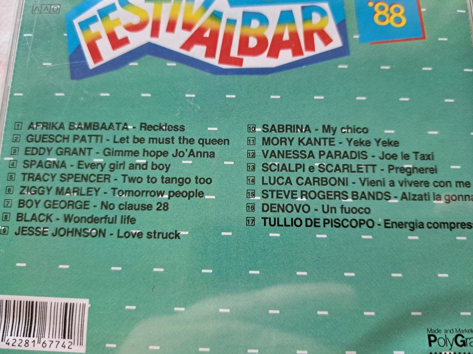 CDs: Cd Festivalbar 88 – Gebraucht aus Pully von bro_n52j 2