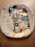Gustav Klimt "die Erfüllung" Lilien Porzellan