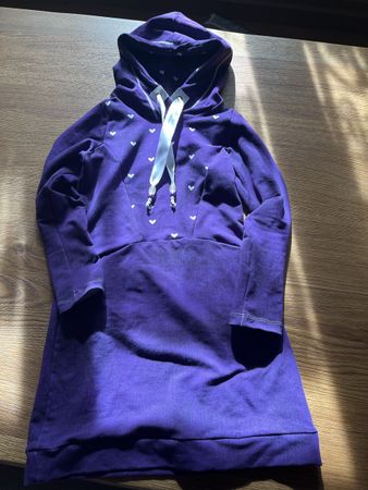Selbstgenähter long pulli