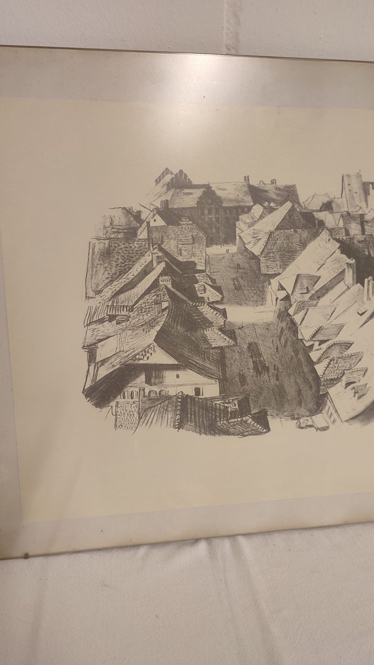 Foto & Immagini: Wunderschönes altes Bild Felix Hoffmann AARAU 2 – Usato da Gelterkinden venduto da MYSTOREFORYOU4460ART 1