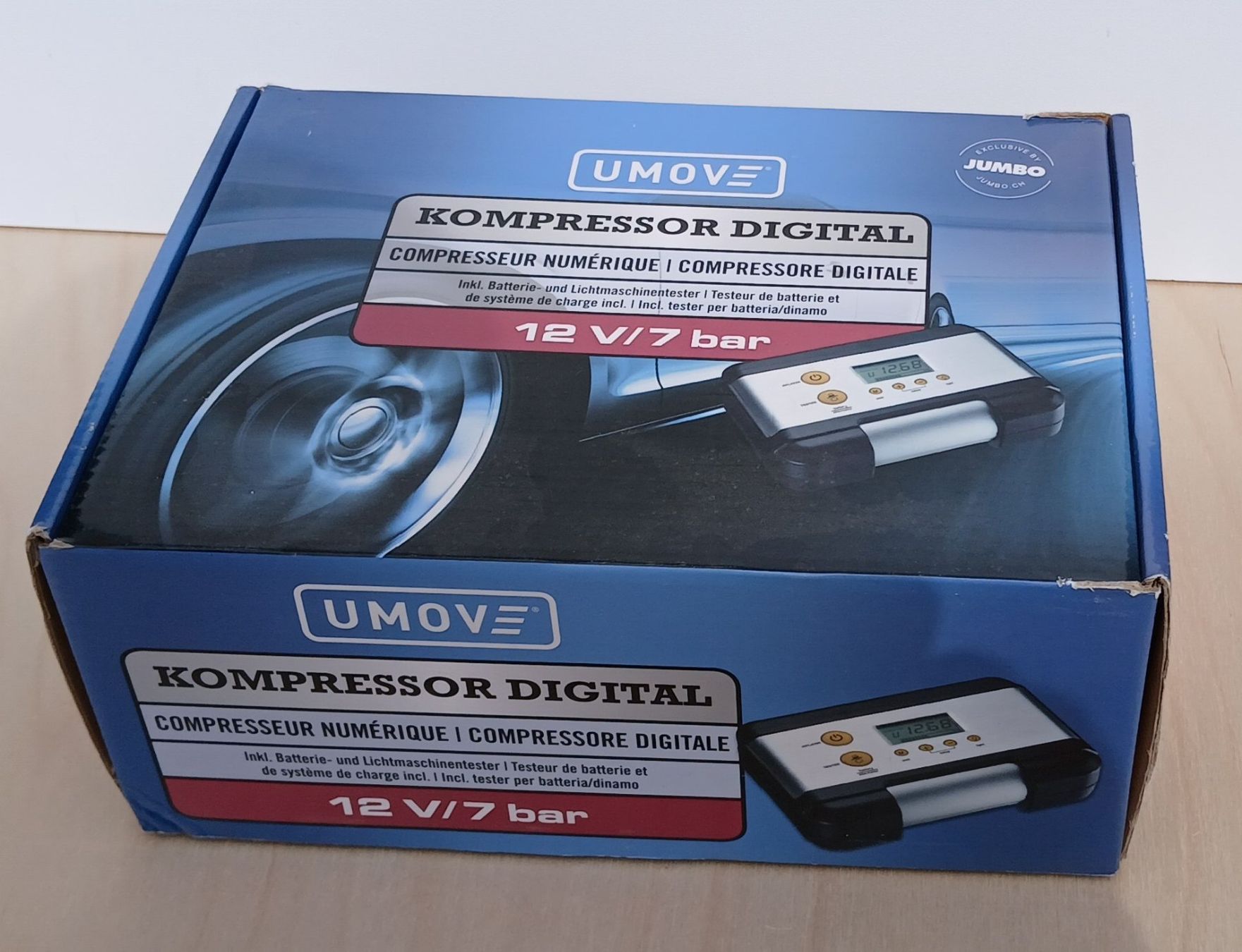 Kompressoren: Kompressor Digital für Autoreifen – Gebraucht aus Tegna von Djembe45 4