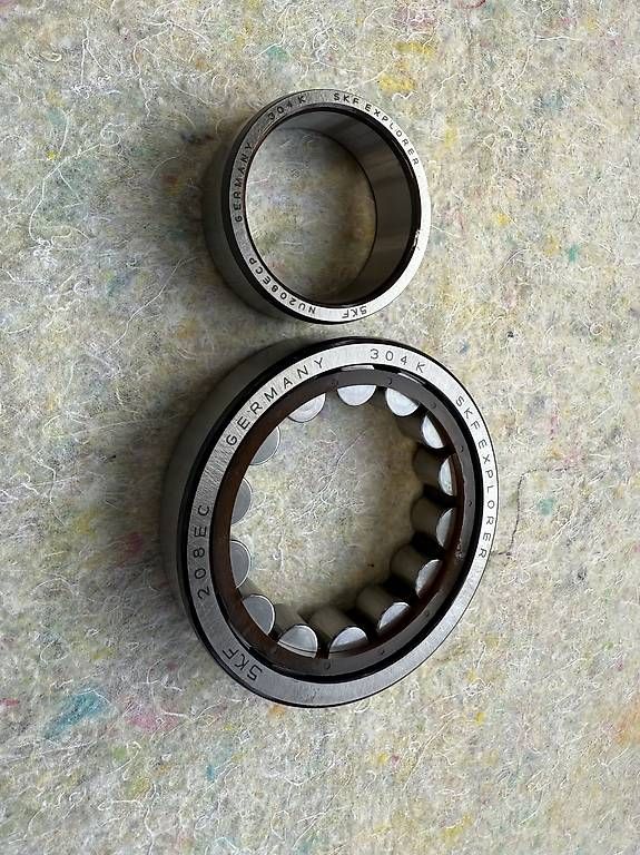 Kugellager: SKF Rollenlager NU 208 ECP – Gebraucht aus Mehlsecken von Pancho2009 2