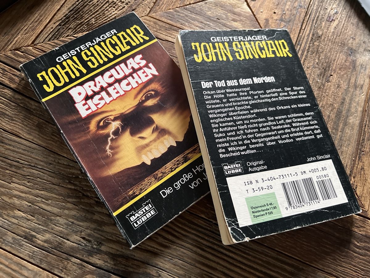 Bücher: 2x John Sinclair Romane – Gebraucht aus Glattfelden von Ak_5bL 1