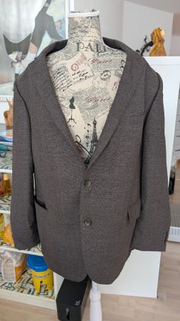 Herren Sakko Paul Kehl, Grösse 48, Herbst Braun.