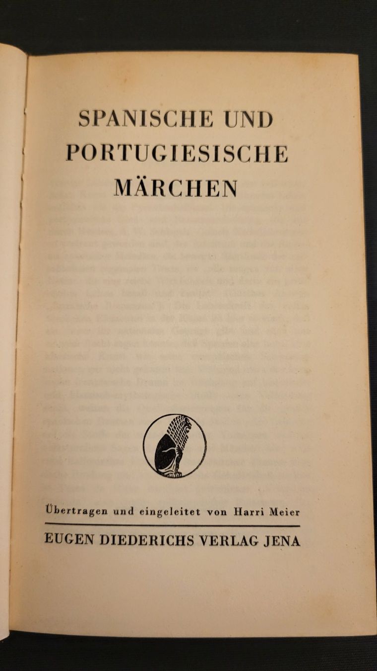 Libri: Buch SPANISCHE UND PORTUGIESISCHE MÄRCHEN – Usato da Basel venduto da spinne02 2