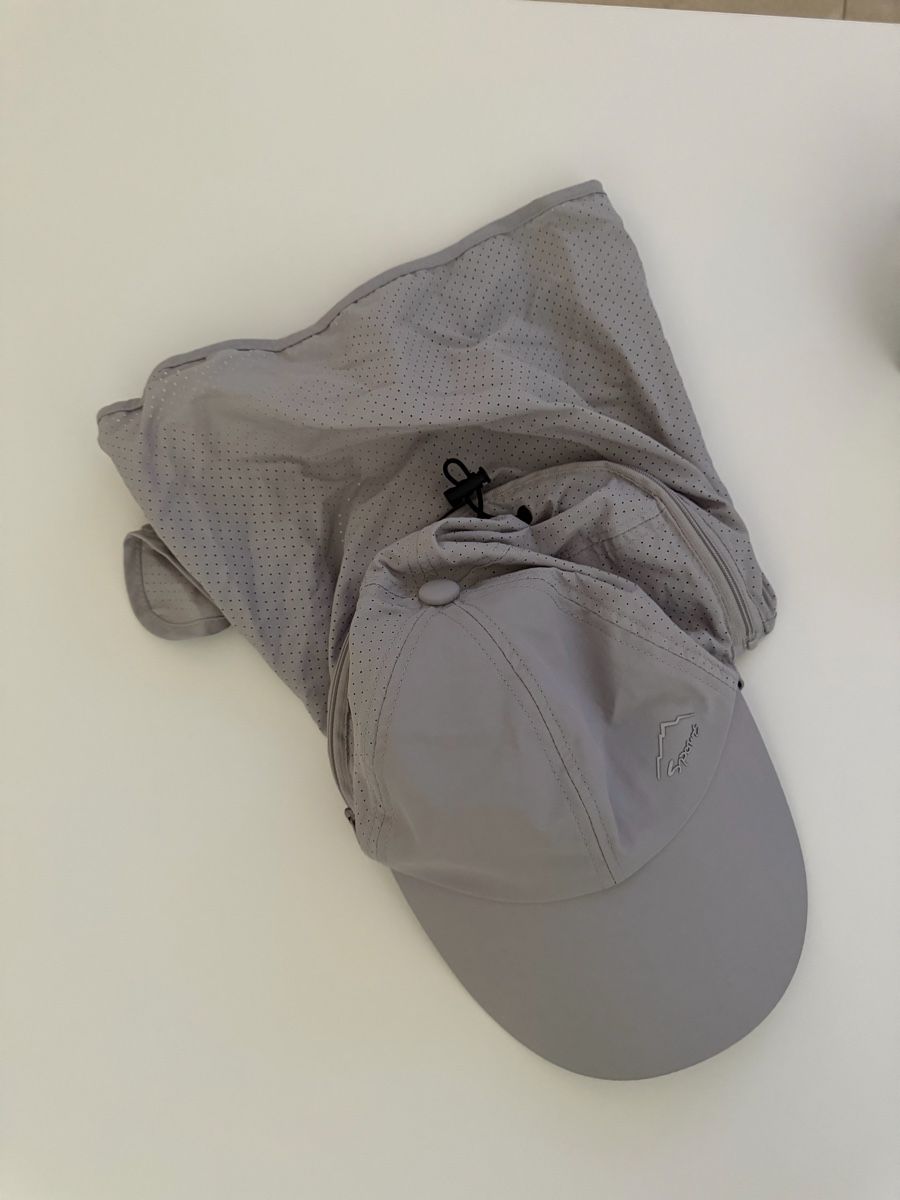 Altro in  Abbigliamento & Accessori: Cap with neck protection grey one size new – Nuovo e nell'imballaggio originale da Gränichen venduto da Domsiiiii 1