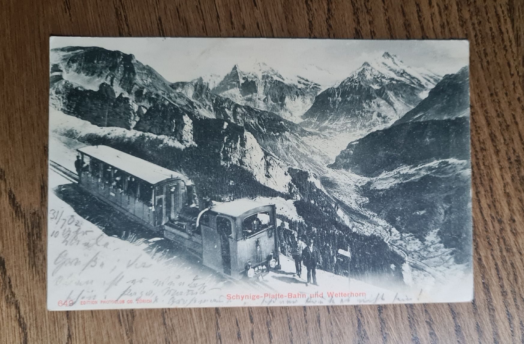 Cartoline postali: Schynige Platte Bahn 1902 – Usato da Ebikon venduto da Donar50