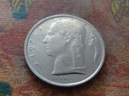 BELGIQUE  5  Francs  1974