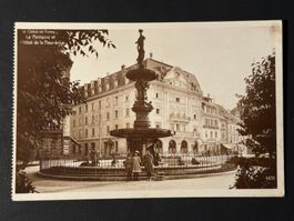 AK von La Chaux de Fonds 1942 versendet nach Bern
