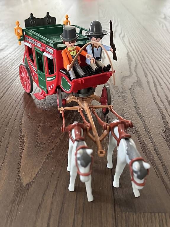 Playmobil Giocattoli: Playmobil Postkutsche (Western) – Usato da Ehrendingen venduto da premiumtrading
