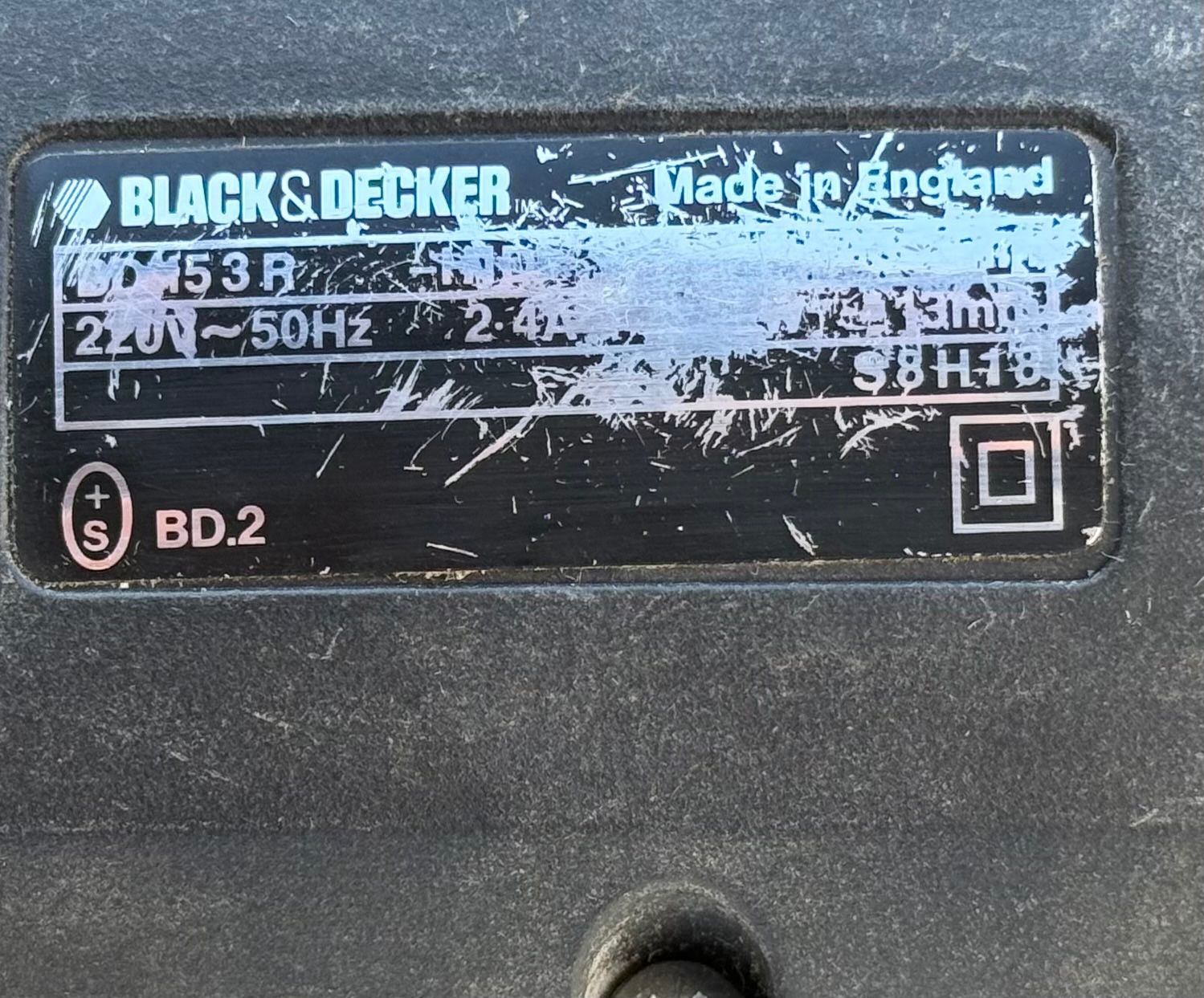 Trapani: Perceuse à percussion Black & Decker vintage – Usato da Denges venduto da peumens 3