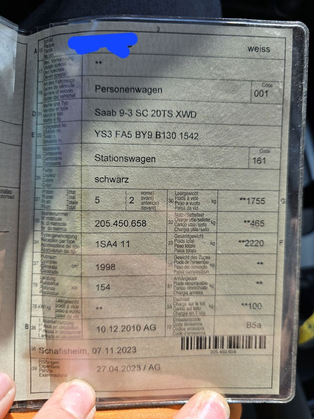 Saab Autos: Saab 9-sc awd 20t – Gebraucht aus Remetschwil von Golfbmw6210 8