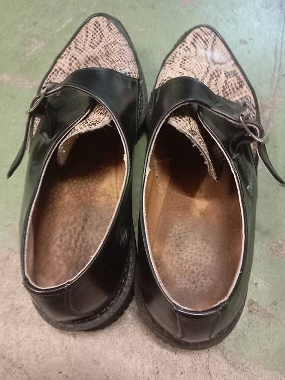 Chaussures hommes: Schuhe 50' Style England gr 40 – D'occasion à Basel par Petergunn 1