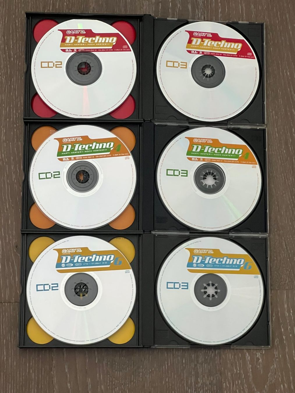 CDs: Gary D. – D-Techno 1, 4 & 6 (All Complete 9CD) – D'occasion à Rivera par poweradem05 7
