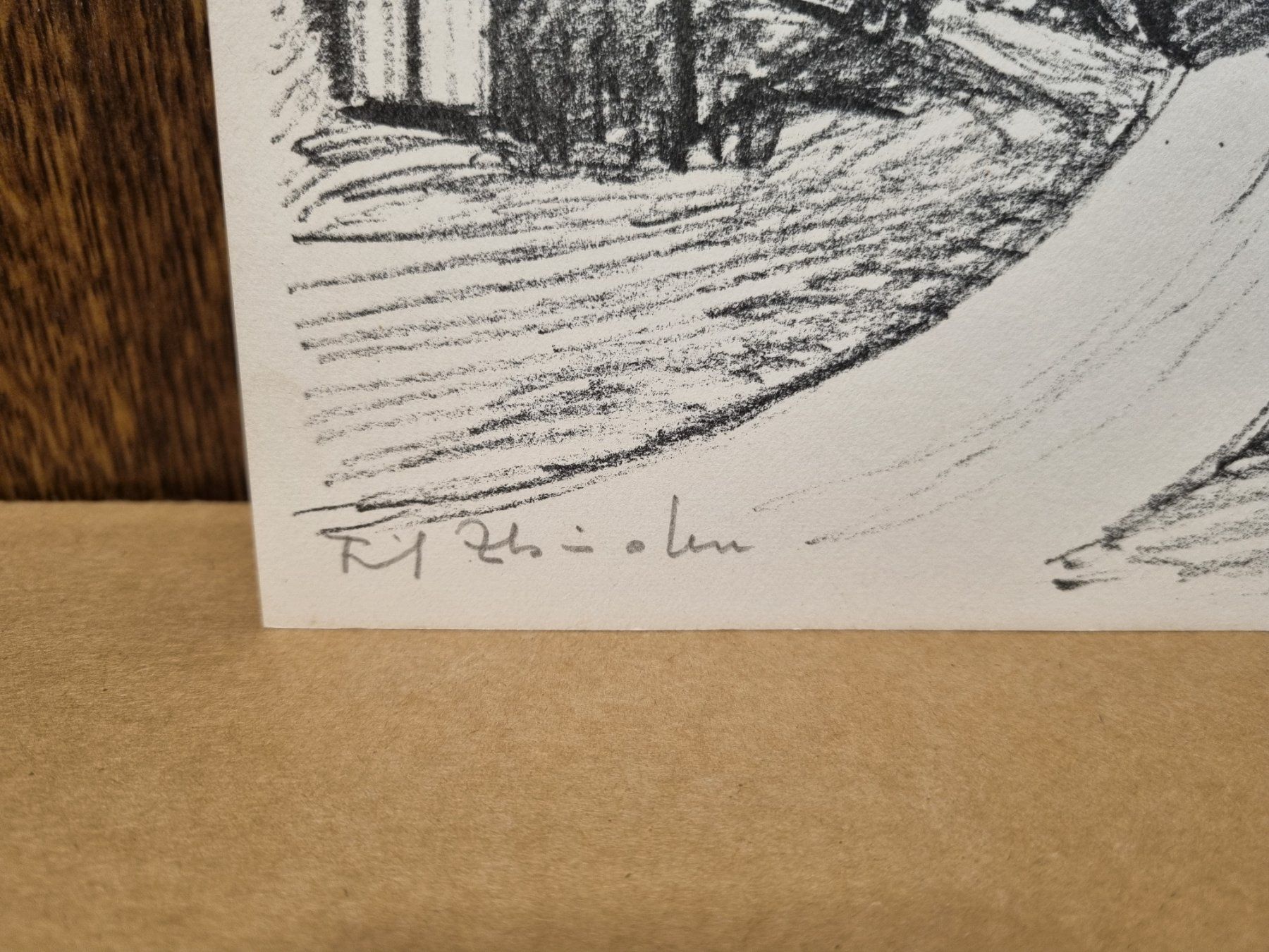 Grafica & Litografie: Lithographie Signiert Zbinden – Usato da Schaffhausen venduto da Leveron13 4