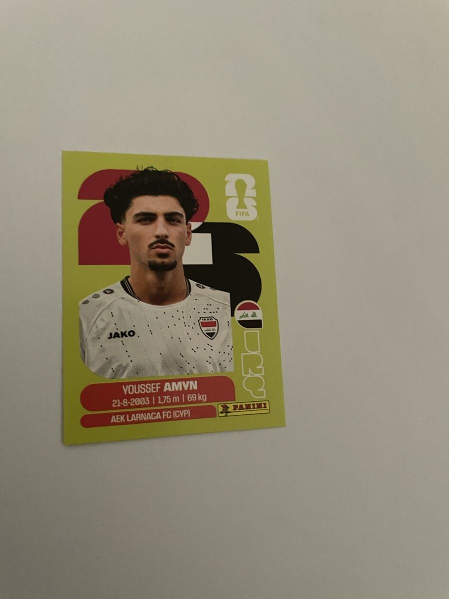 Panini Carte collezionabili: FIFA WM 2016 Youssef Amyn IRQ 14 – Nuovo (secondo la descrizione) da Winterthur venduto da Cobraforce