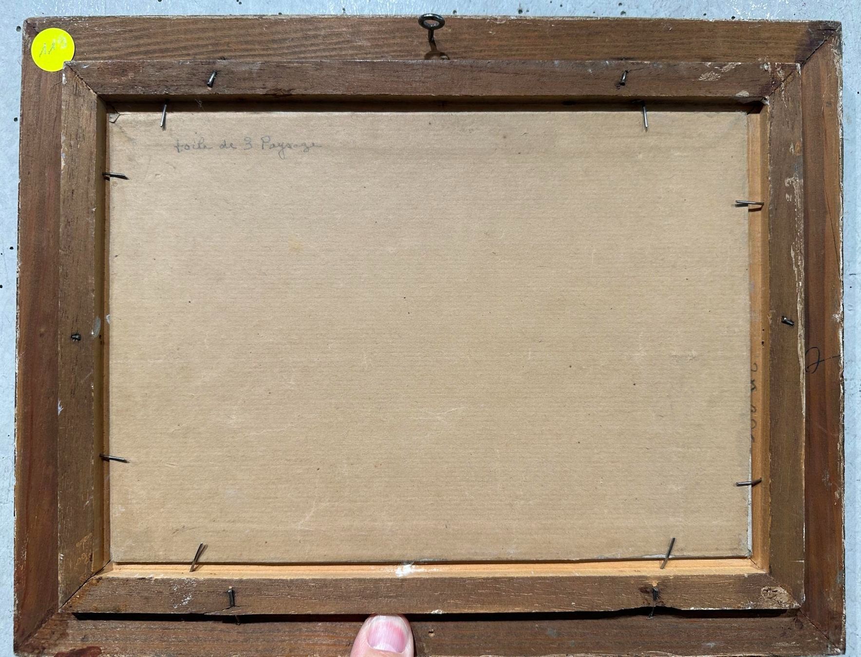 Gemälde: Die Verhandlung / Öl auf Platte – Gebraucht aus Basel von Kaffee_und_Kunst 2