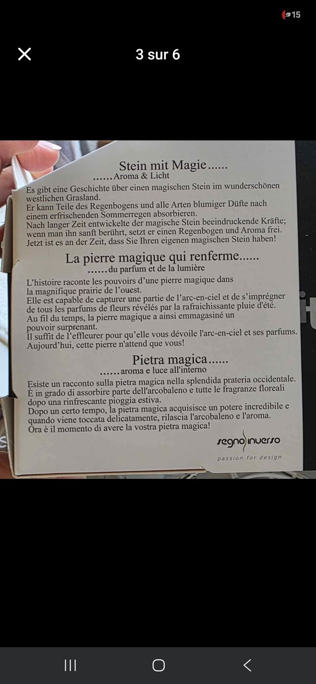 Diffusori di oli essenziali: Diffuseur d'arôme comme neuf – Nuovo (secondo la descrizione) da Corban venduto da Joie-de-vivre 4