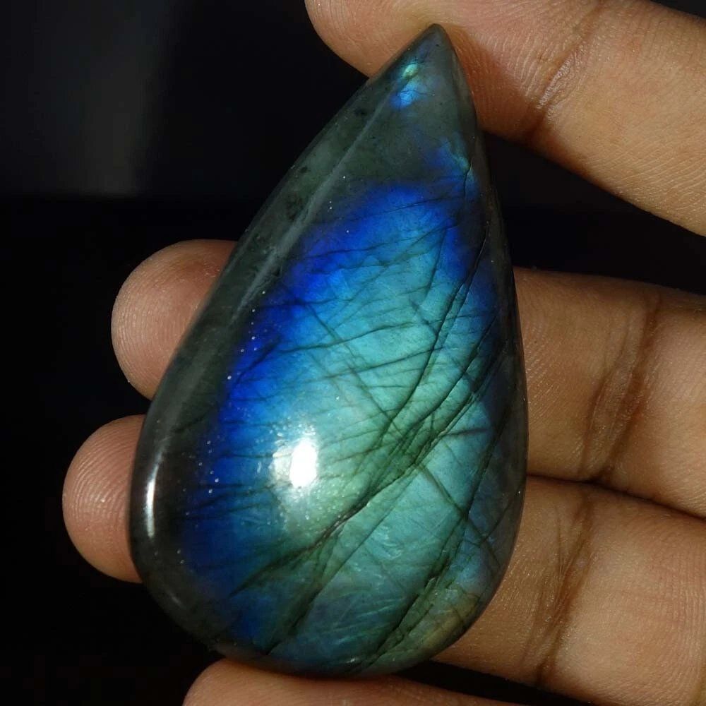 Pietre preziose: Toll 116.20ct Blau Labradorit Cabochon Edelstein Labradorite – Nuovo (secondo la descrizione) da Prilly venduto da ilyria73 4