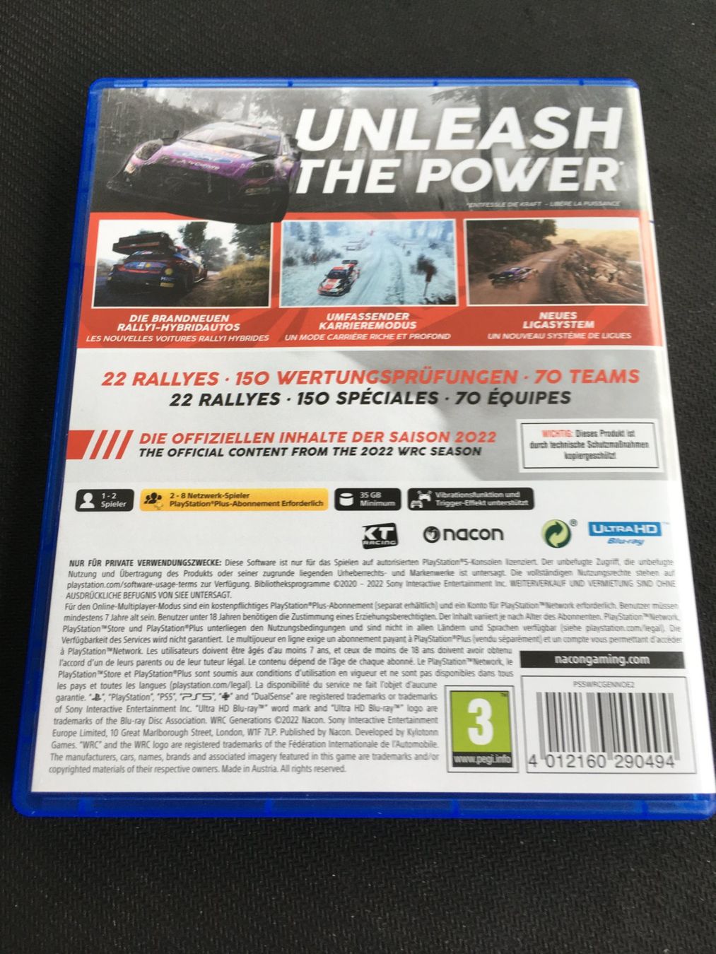 Sony Giochi: WRC Generations -  PS5 / Playstation 5 – Usato da St.Gallen venduto da sjosjo 1