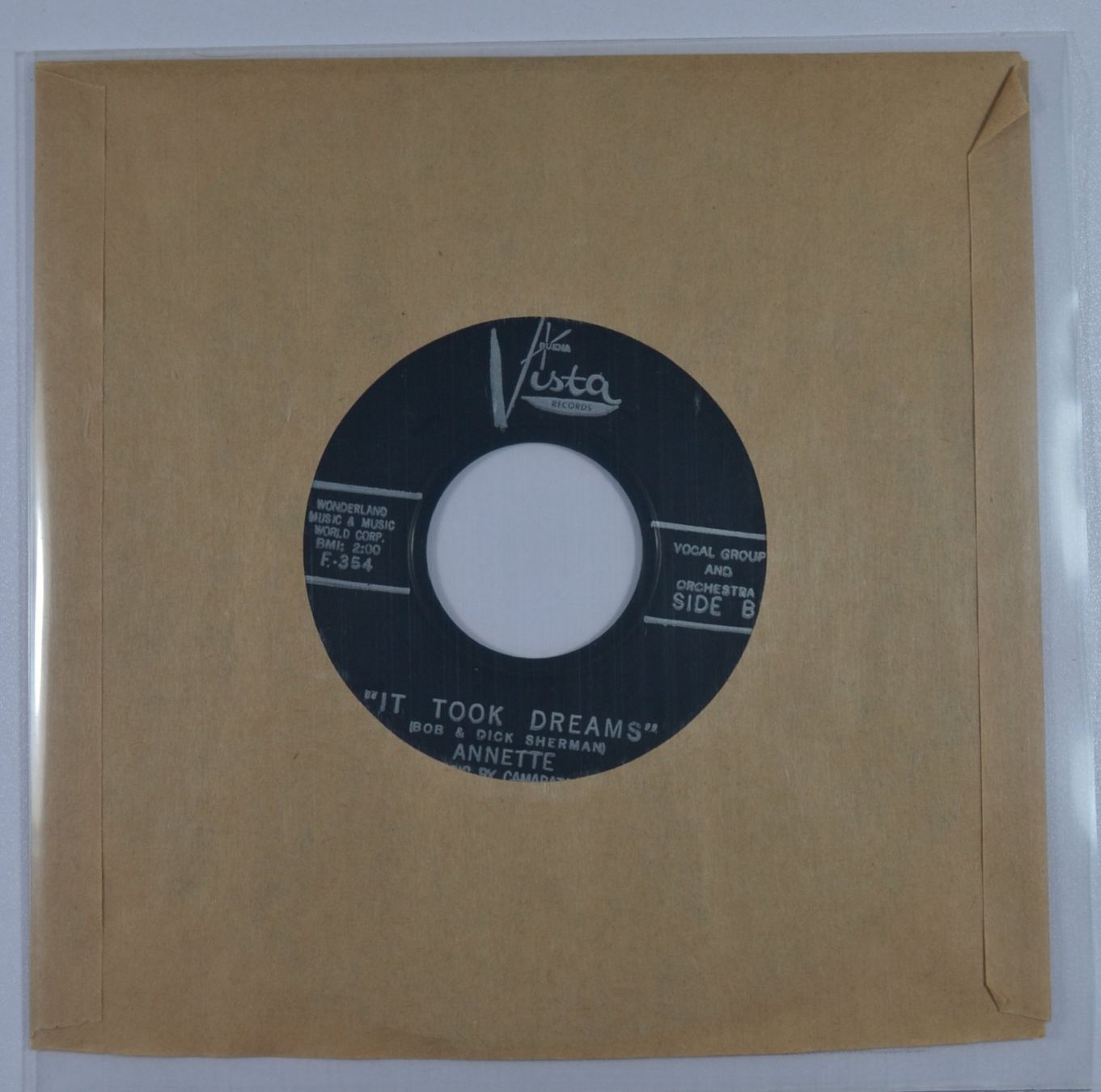 Schallplatten: Single: ANNETTE - O Dio Mio / It Took Dreams – Gebraucht aus Frenkendorf von Yard-Sale-2000 1