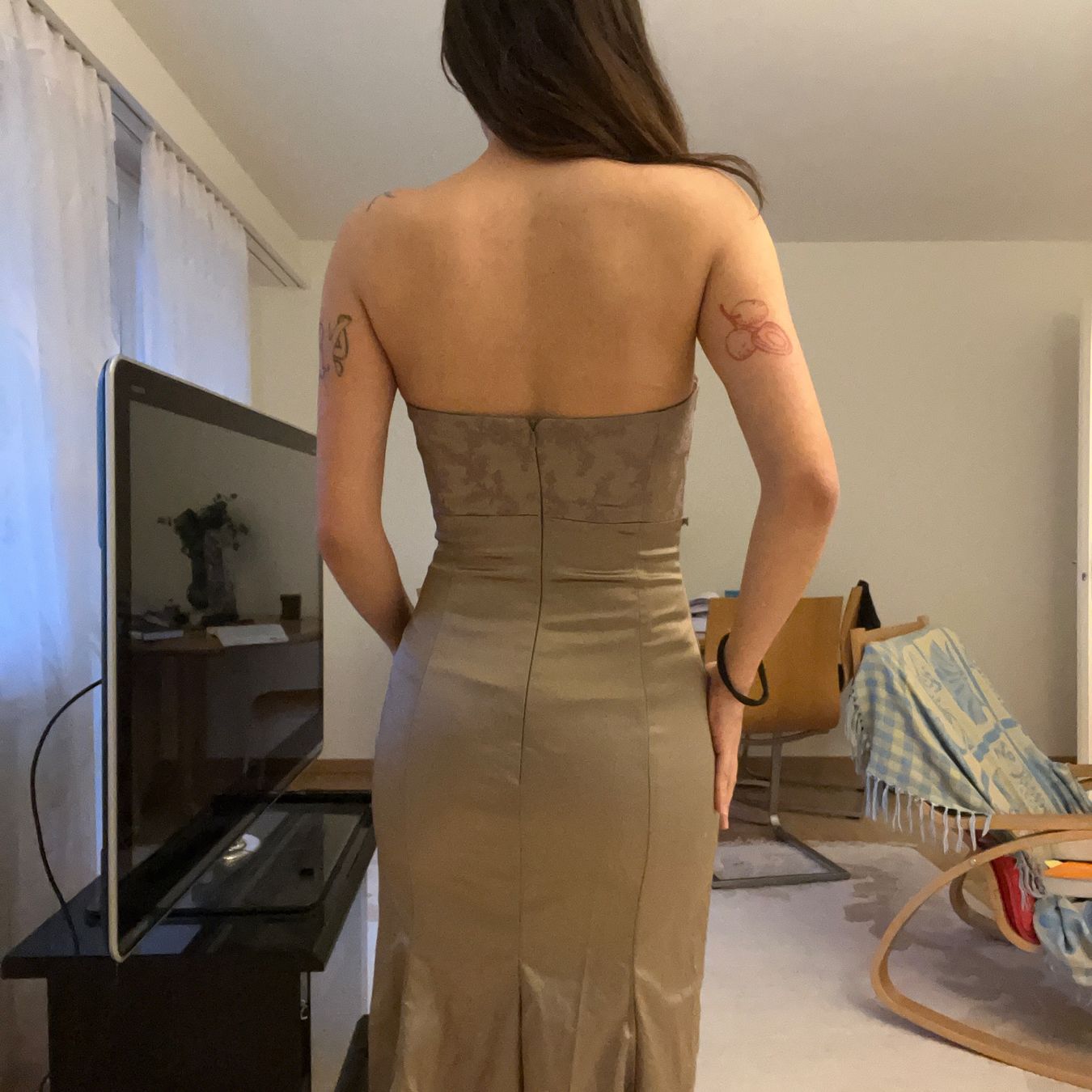 Vestiti: Embroidered Bustier Dress – Usato da Kriens venduto da tiy_wxz5 3