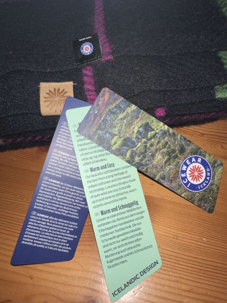 Coperte: ICEWEAR Iceland Wolldecke Neu – Nuovo e nell'imballaggio originale da Grächen venduto da Walterli_88 2