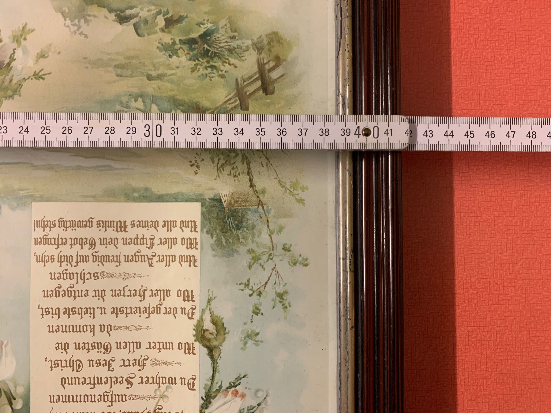 Foto & Immagini: Antike Heilige Schrift Eingerahmt – Usato da Lanzenhäusern venduto da vic63 9