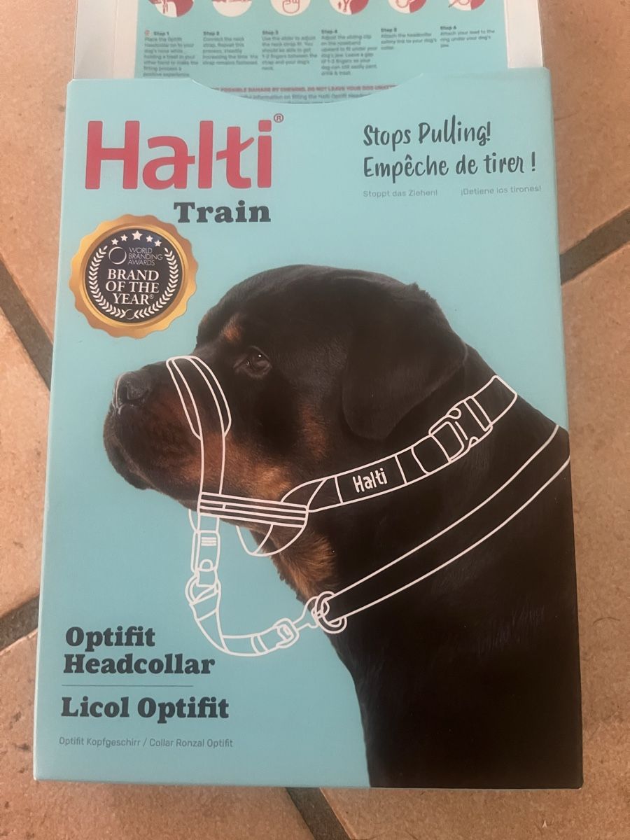 Leine & Halsband: Halti Optifit Headcollar L Black new – Neu (gemäss Beschreibung) aus Aarau von kailing12 5