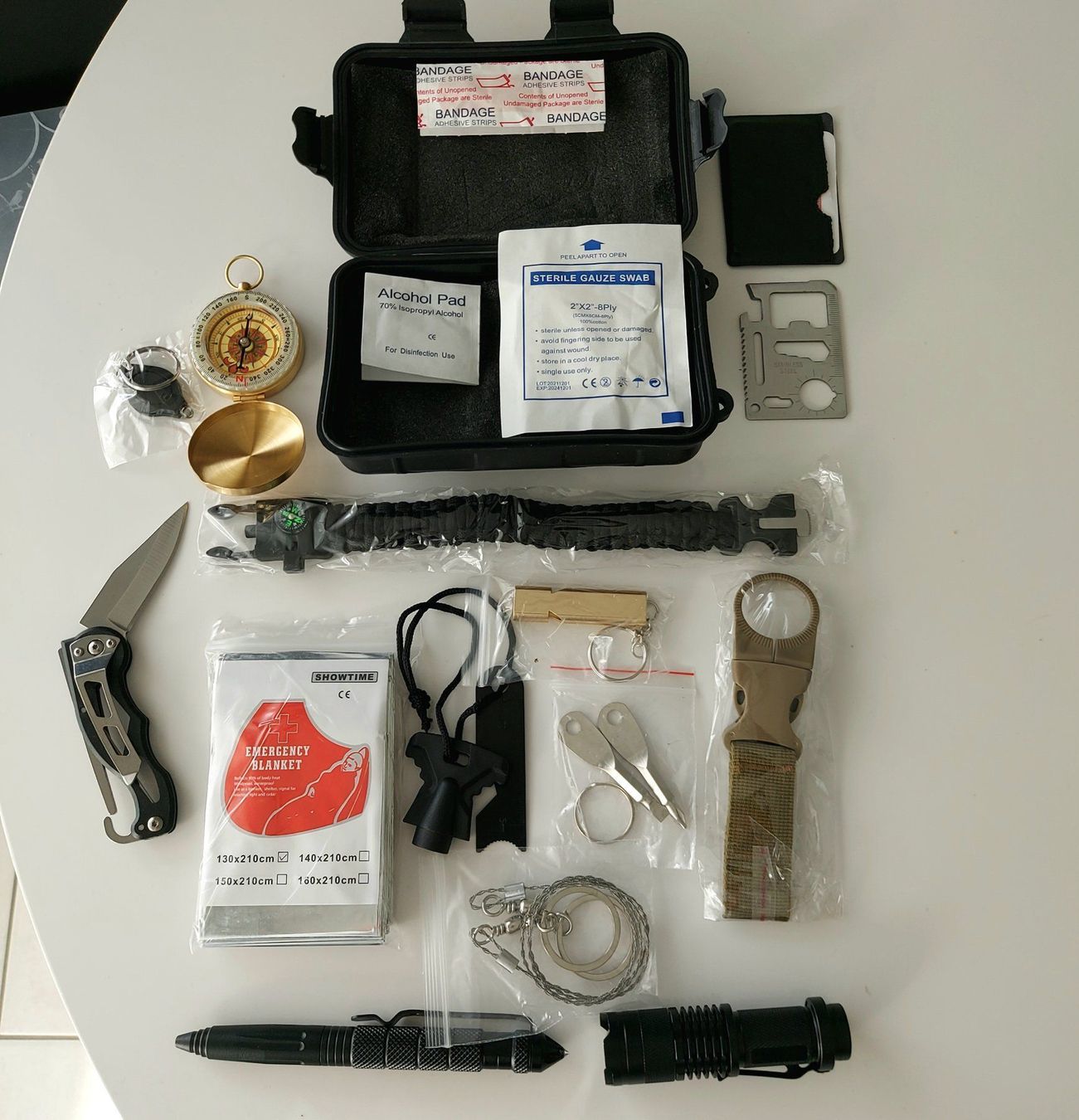 Alle Werkzeuge: Survival Kit Set. Grátis Versendung!!! – Neu und originalverpackt aus Siebnen von Mark_SZ 1