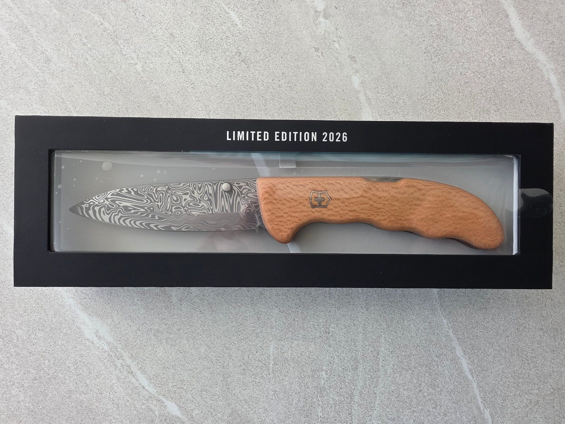 Victorinox Damast 2026 - Evoke Wood Damast Limited Edition (Neu (gemäss ...