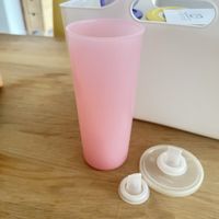 Tupperware Trinkbecher mit Deckel  Vintige