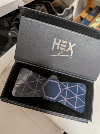 Papillon Blau Hex Tie 