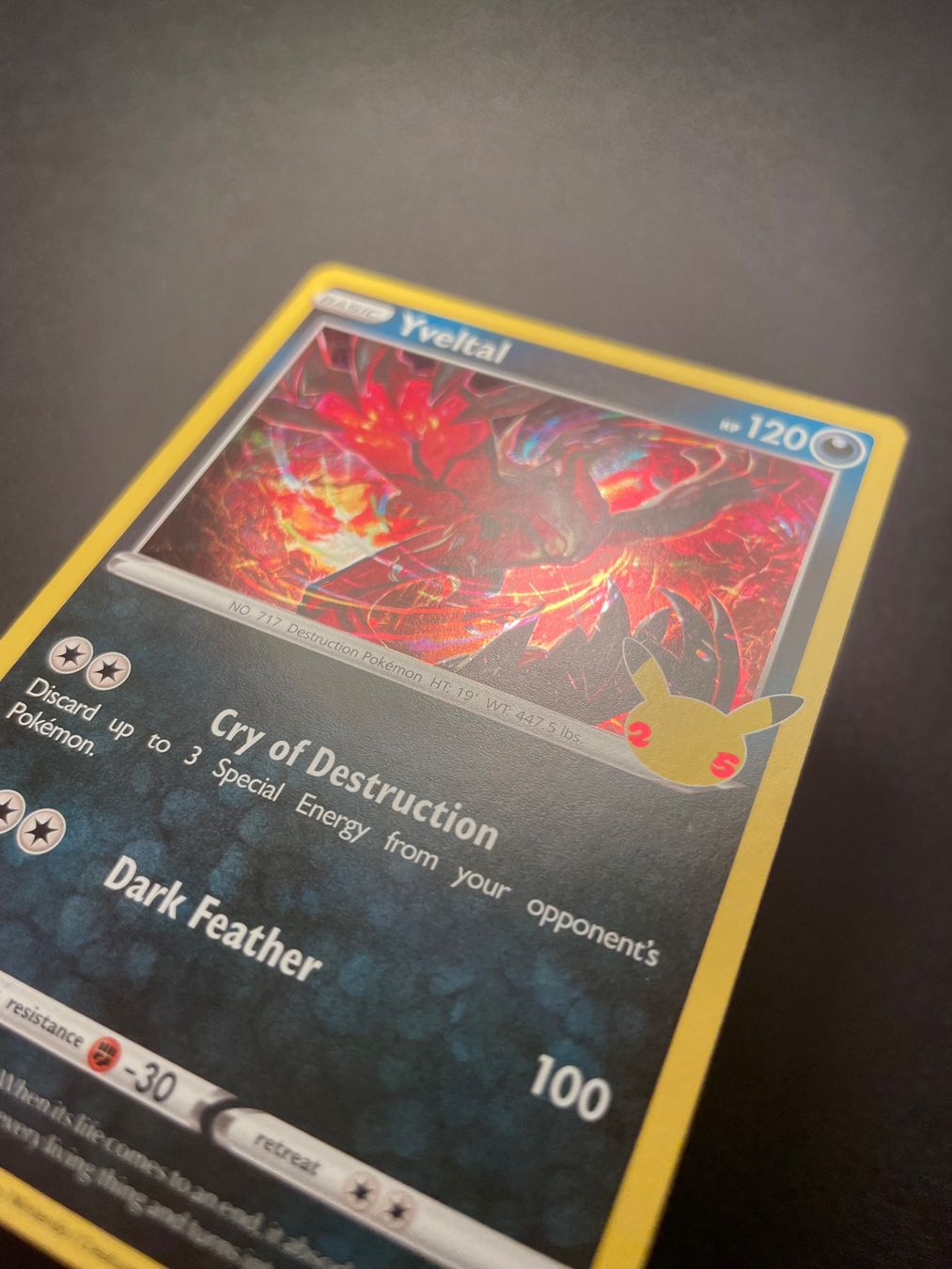 Pokémon Carte collezionabili: Yveltal 019/025 Holo – Usato da Zürich venduto da pokemon_cards 1