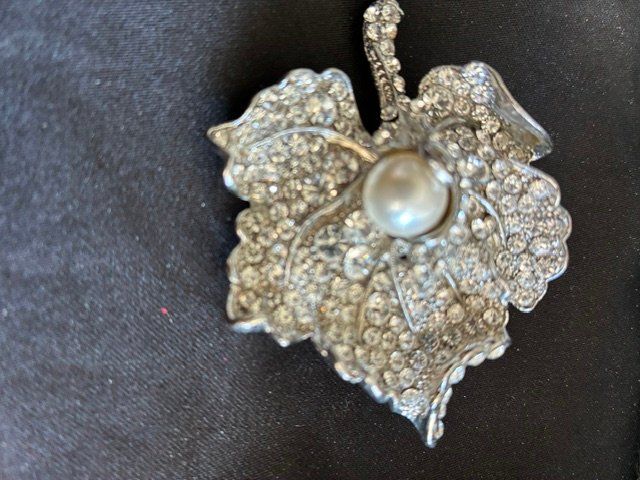 Broschen & Nadeln: suberbe broche 6x5 cm  argentée – Gebraucht aus Evilard von nenette01