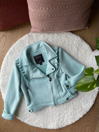 Süsse Mädchenjacke  Grösse 122 mint Frühling *NEU*