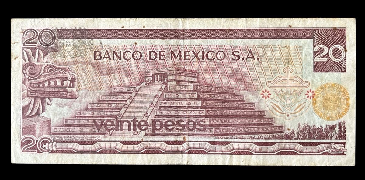 Banconote: Mexico 20 Pesos 1975 – Usato da Winterthur venduto da Numismatica-Vitu 1