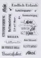 Silikonstempel Endlich Urlaub
