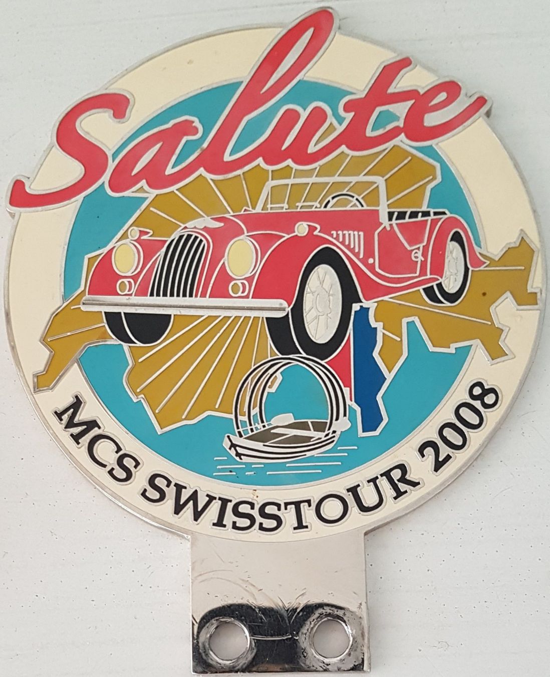Placchette & Badge: Plakette Salute MCS SWISSTOUR 2008 – Usato da Neuchâtel venduto da Blondy_73