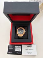 Tissot Chronograph Uhr Rose Gold/Schwarz