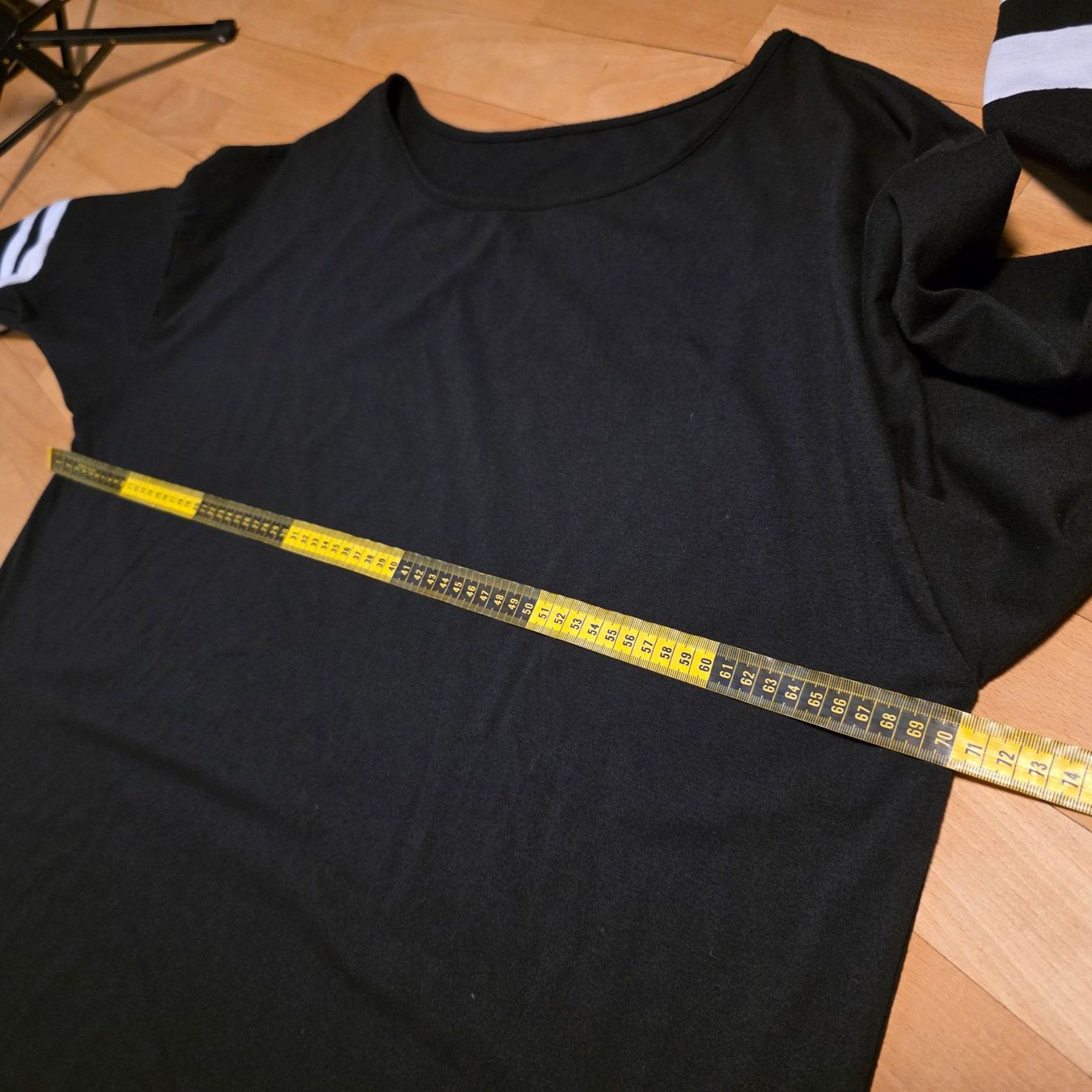 Blusen: Shirt 2XL Schwarz Weiß Casual Langarm Basic Freizeit – Gebraucht aus Wald ZH von CapLux 2