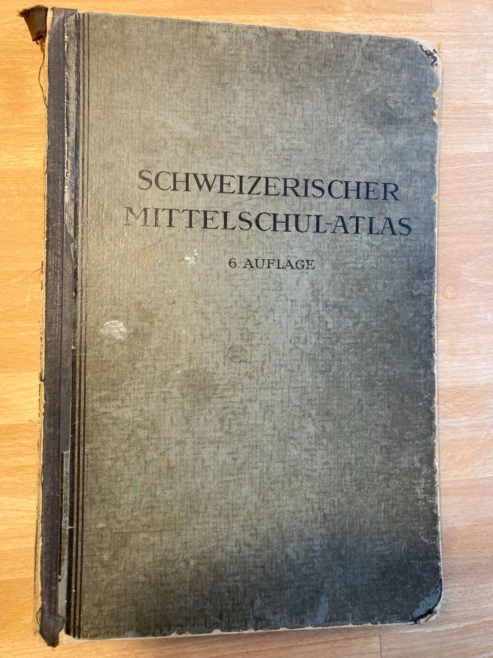 Libri: Schweizerischer Mittelschulatlas 1932 – Usato da Herzogenbuchsee venduto da Emmenthaler