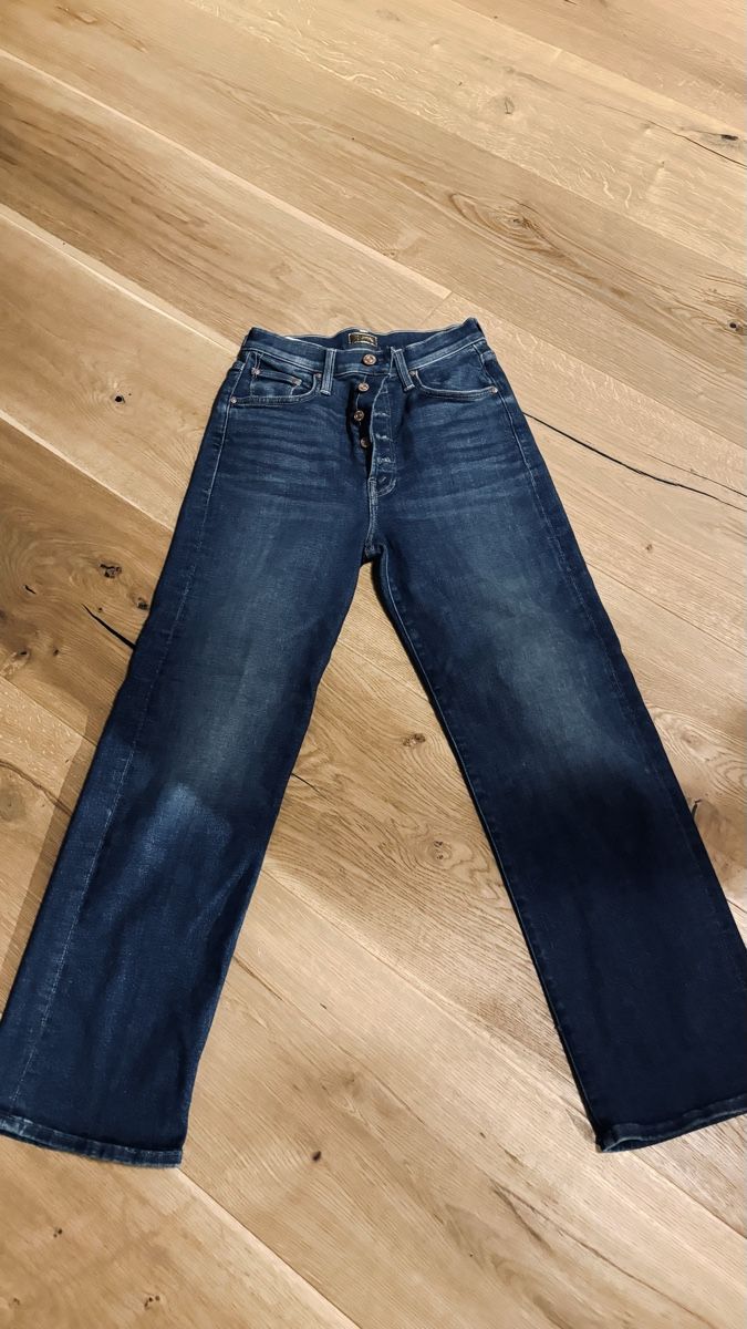 Jeans: Mother Jeans The Pixie Rambler Ankle blau Grösse 27 – Gebraucht aus Magden von adr_5k8k