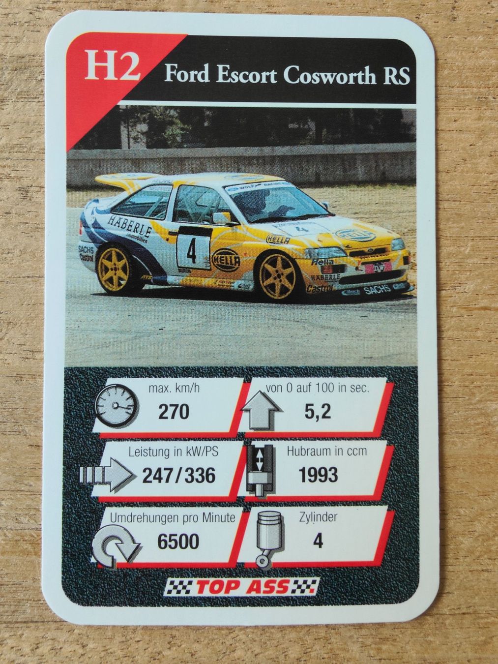 Spiele: Quartett Sport-Autos – Gebraucht aus Zuzwil SG von Atalanta75 4