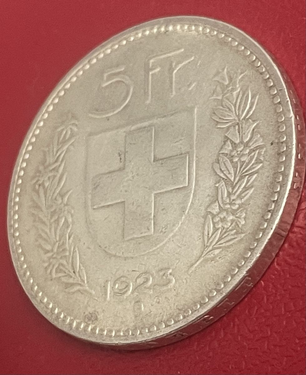 Tutti le monete: 5 Fr. 1923 Silbermünze – Usato da Meilen venduto da Silver-Rules 2